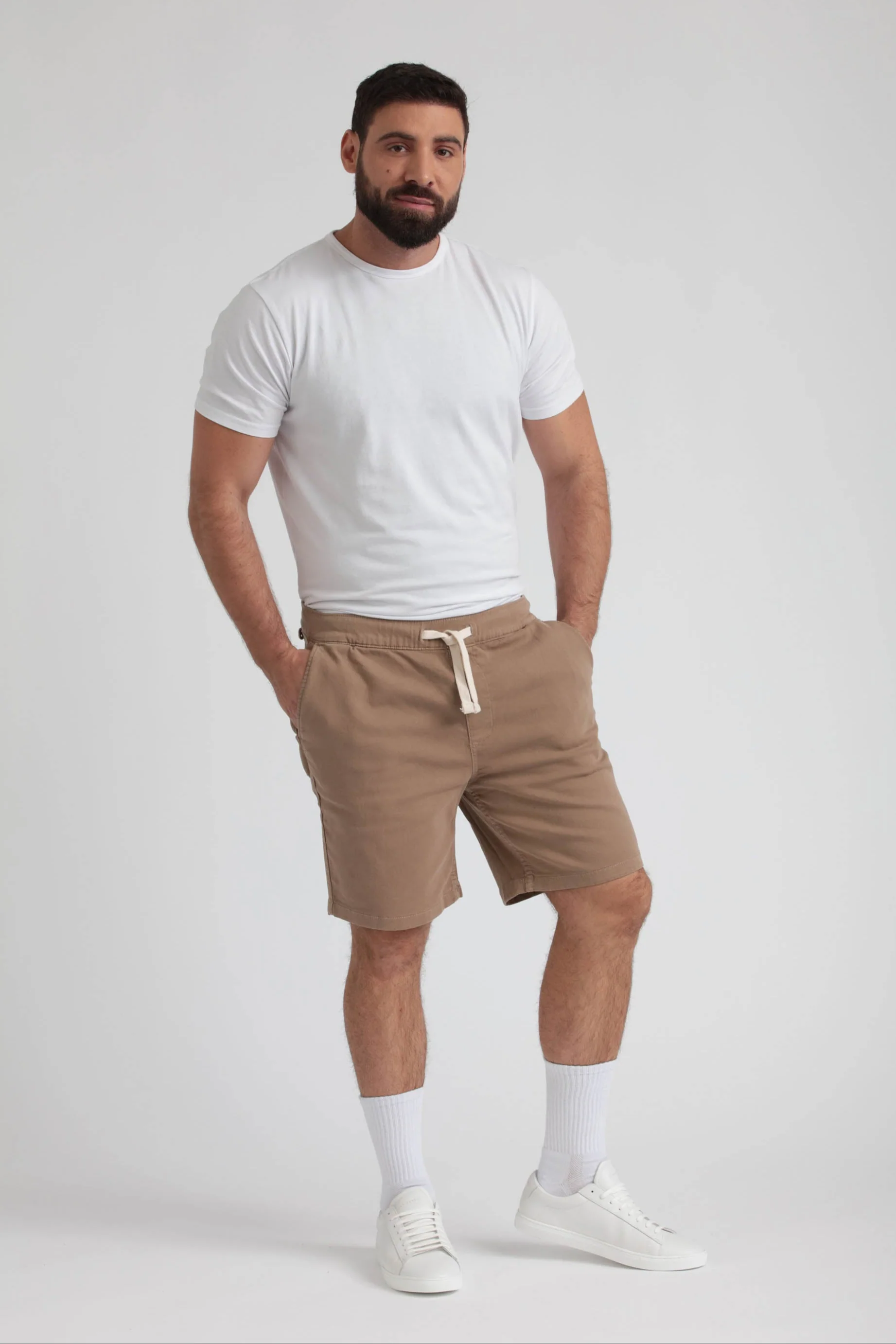 Everyday Comfort Shorts (Athletic Fit) / Dark Khaki - Image 3