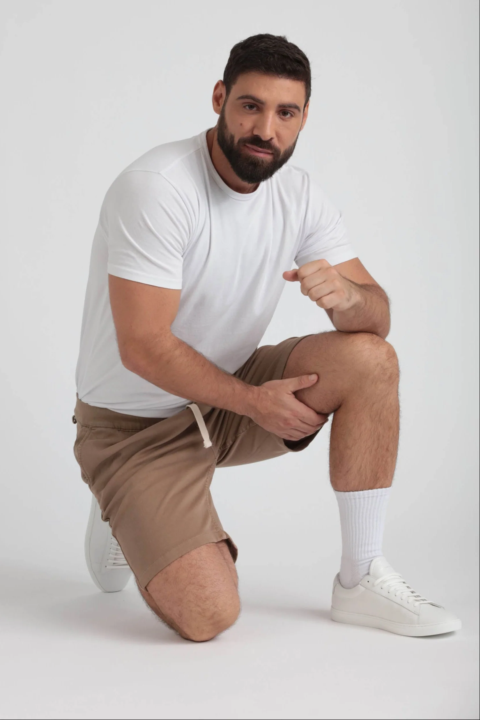 Everyday Comfort Shorts (Athletic Fit) / Dark Khaki - Image 5