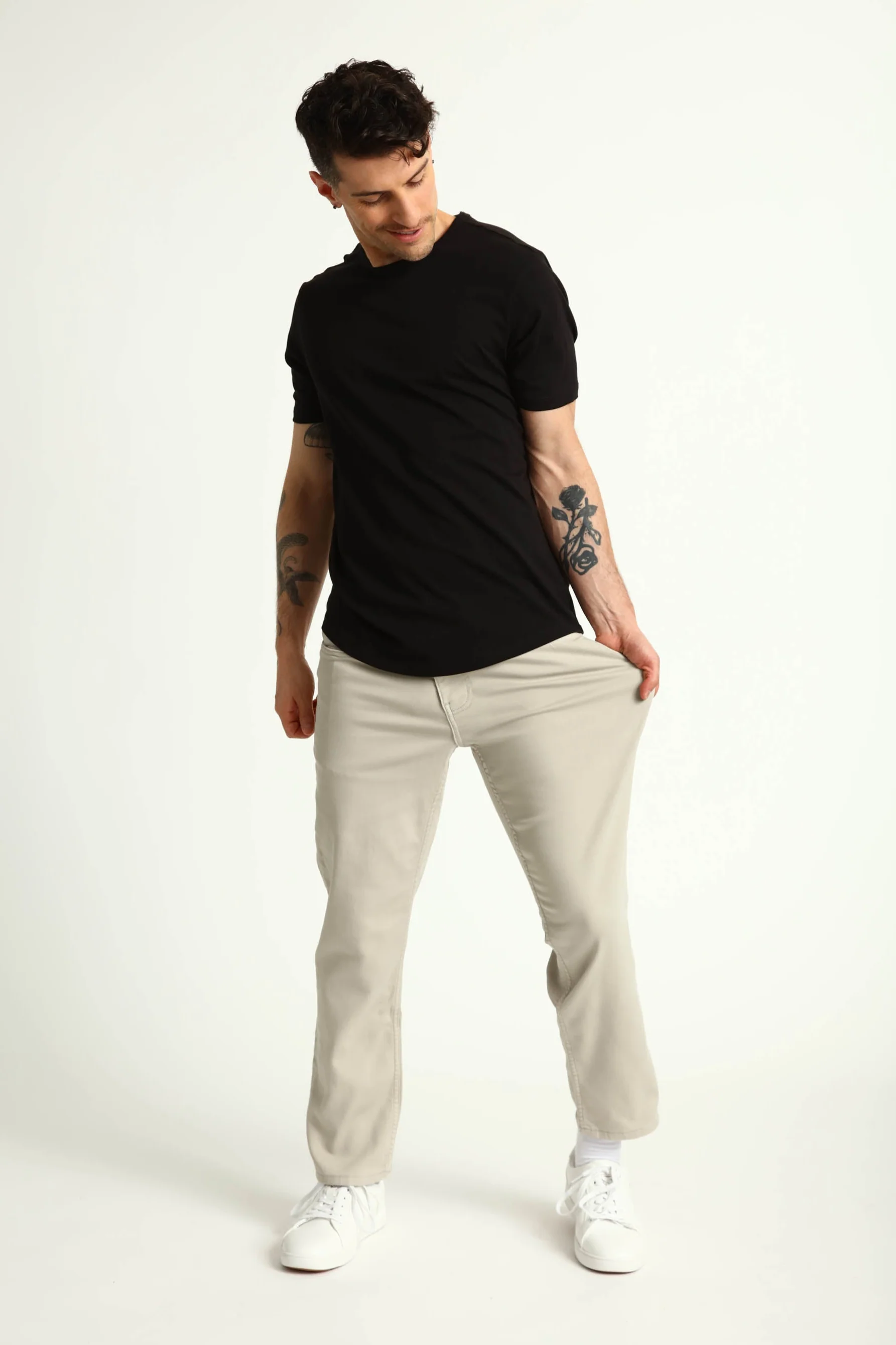 Athletic Fit / Denkhaki™ Smoke (Light Grey) - Image 3