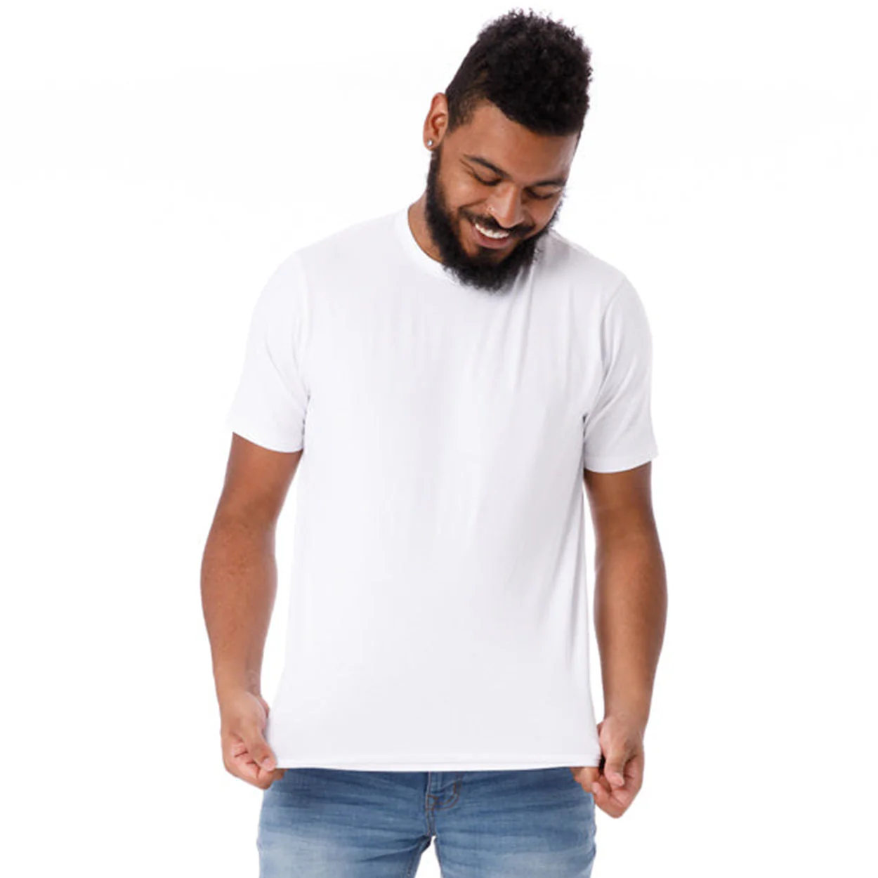 Organic Crew Neck T-Shirt 3 Pack / The "Basic" Basic - Image 3