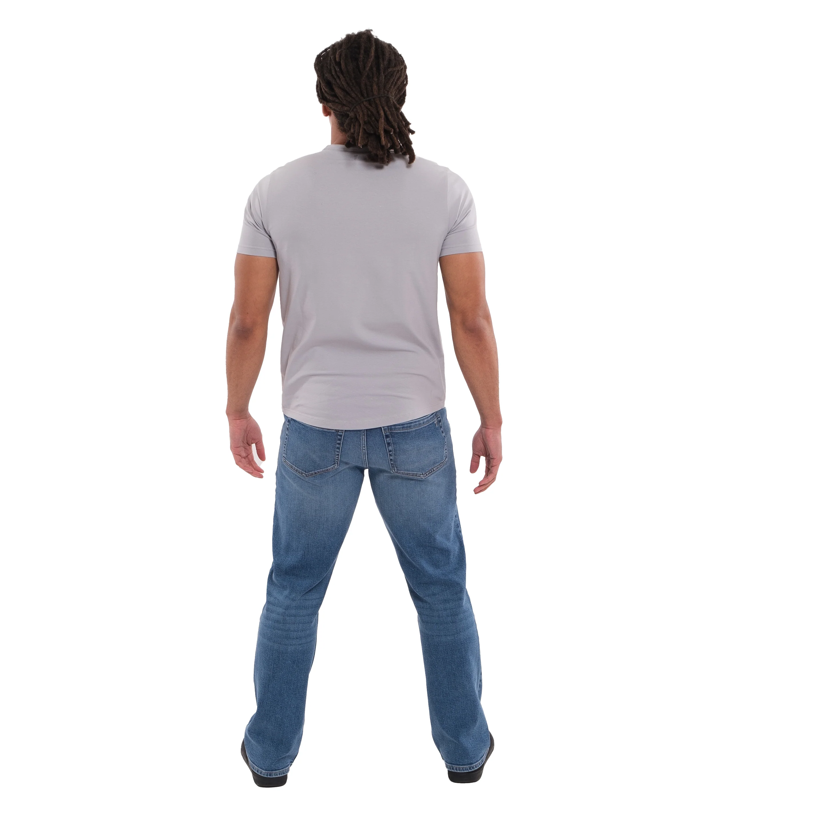 Bootcut Fit / Stream  (Med Blue) - Image 4