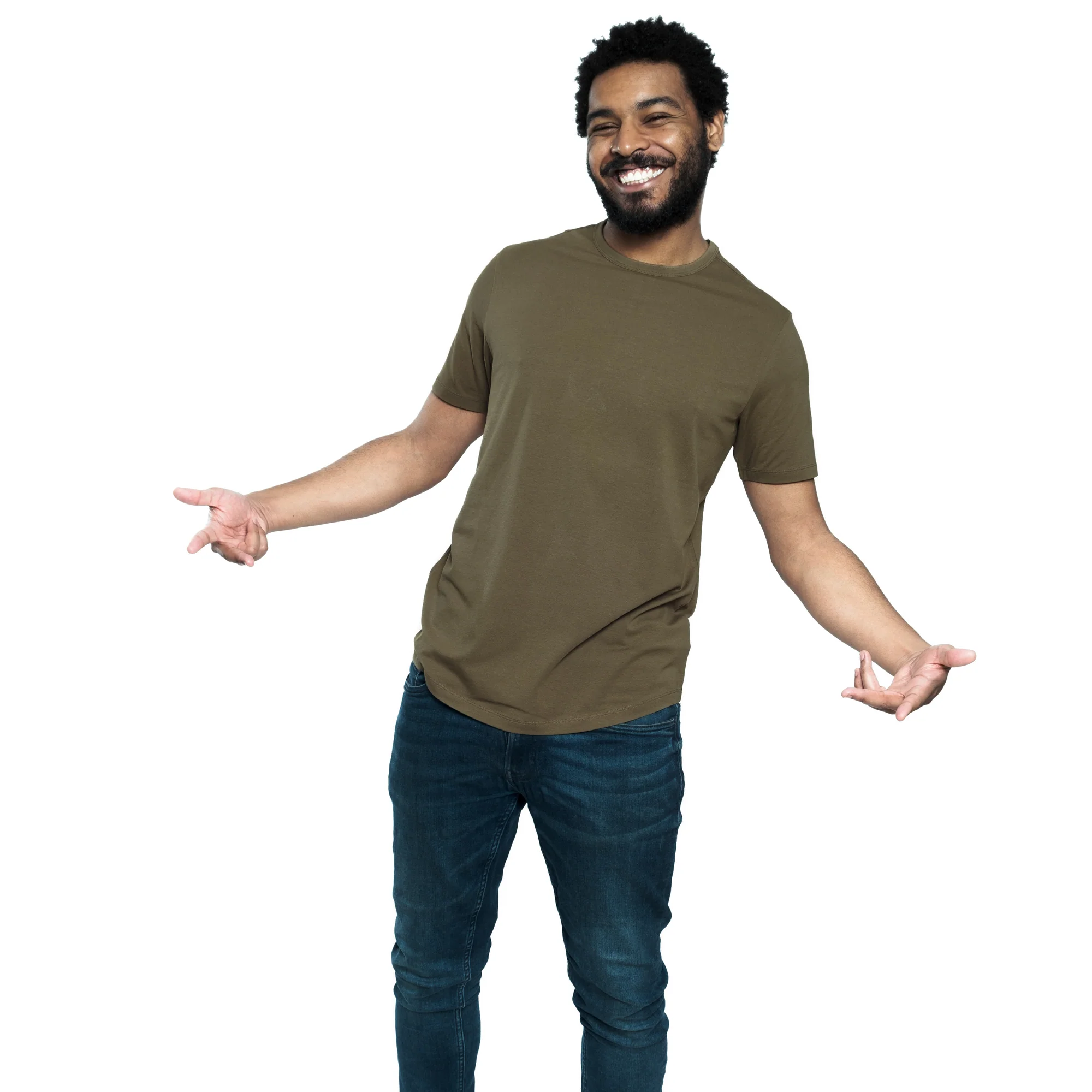 Organic Crew Neck T-Shirt 3 Pack / High Line Hues - Image 5