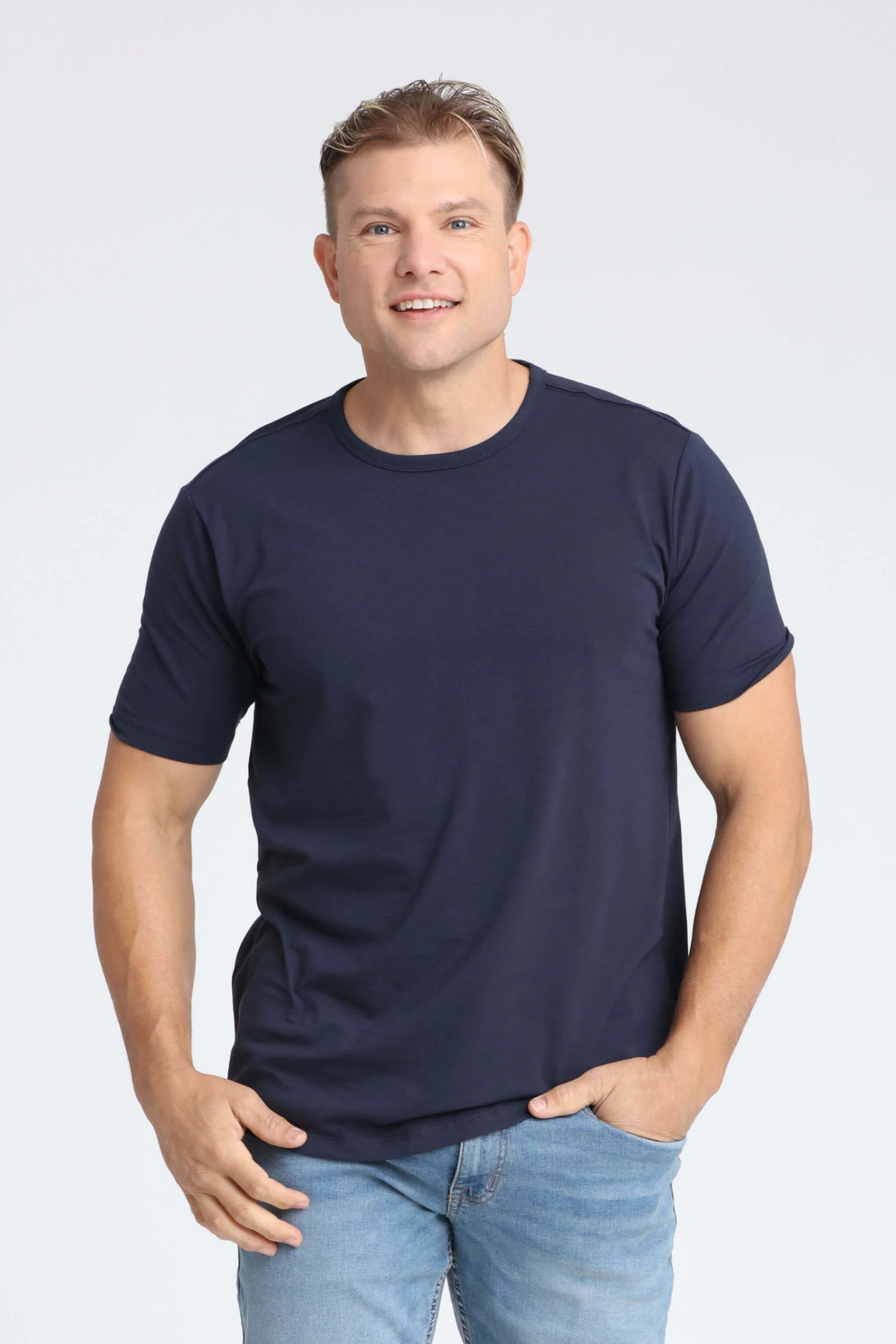 Organic Crew Neck T-Shirt - Image 3