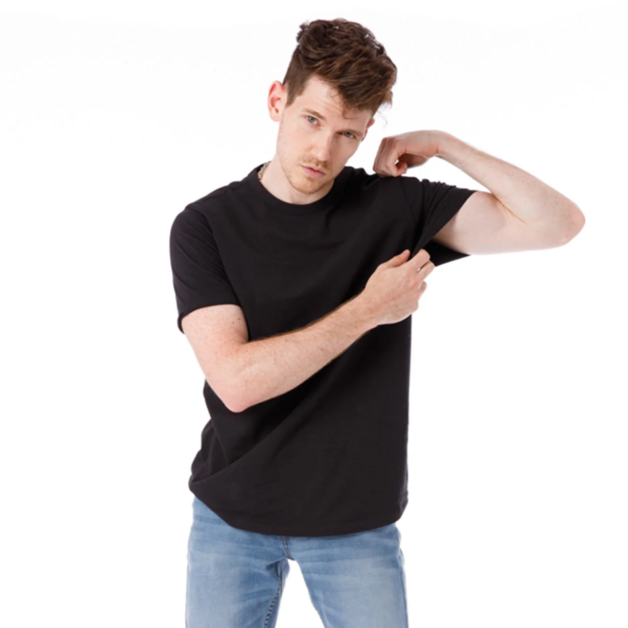 Organic Crew Neck T-Shirt 3 Pack / Essentials - Image 4