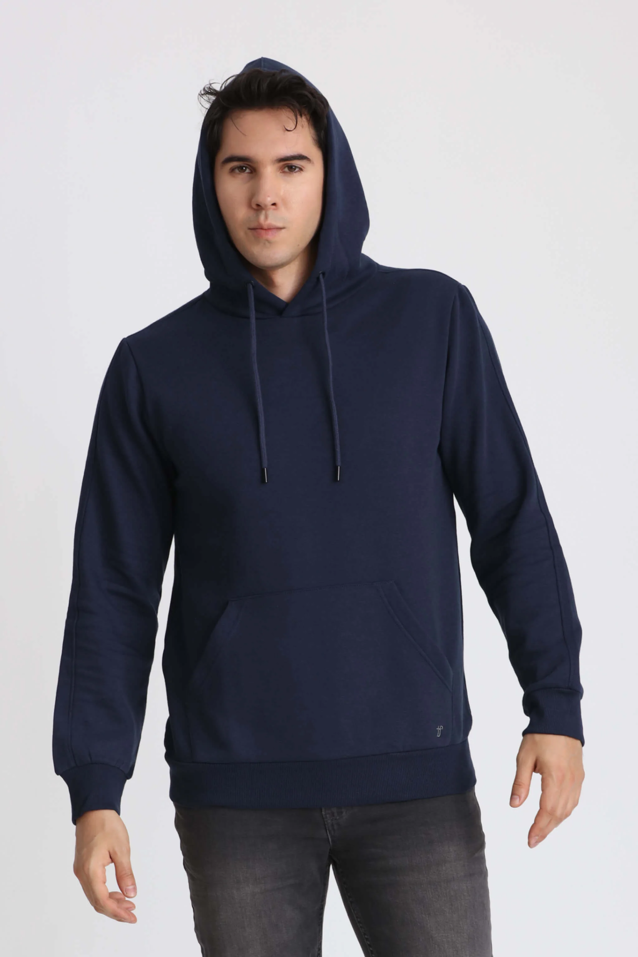 Hoodie / Navy - Image 3