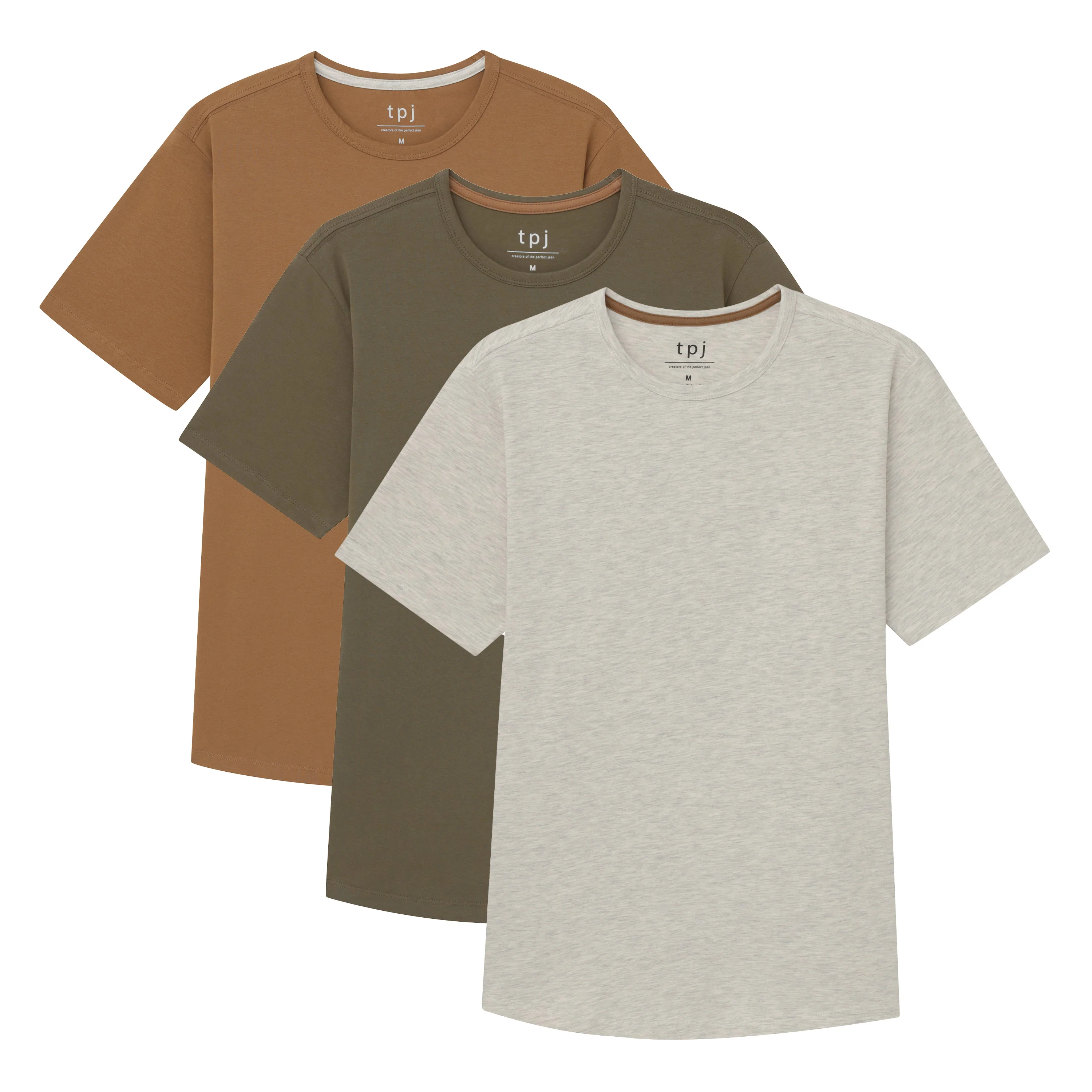 Organic Slim Fit Crew 3 Pack - Image 3