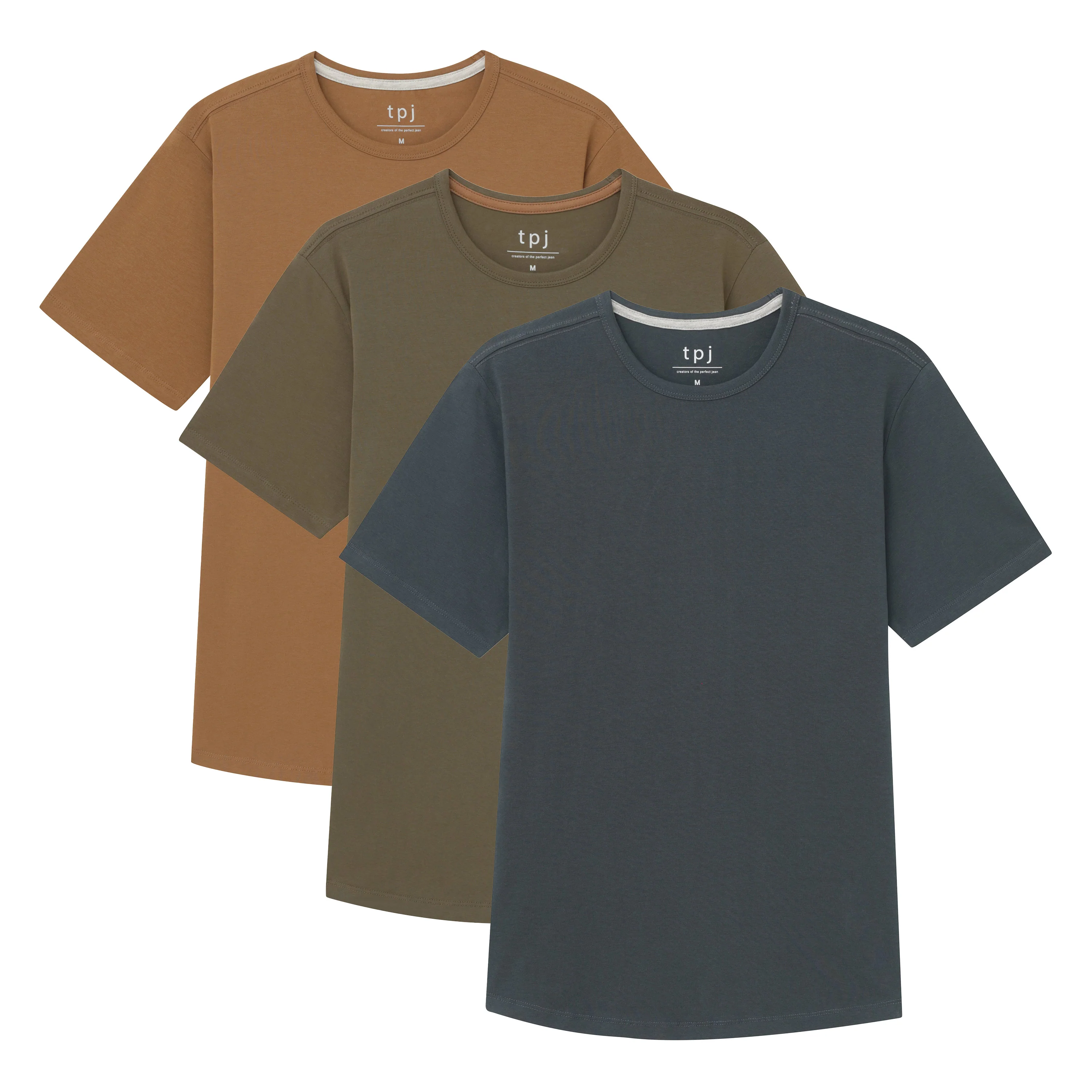 Organic Slim Fit Crew 3 Pack - Image 4