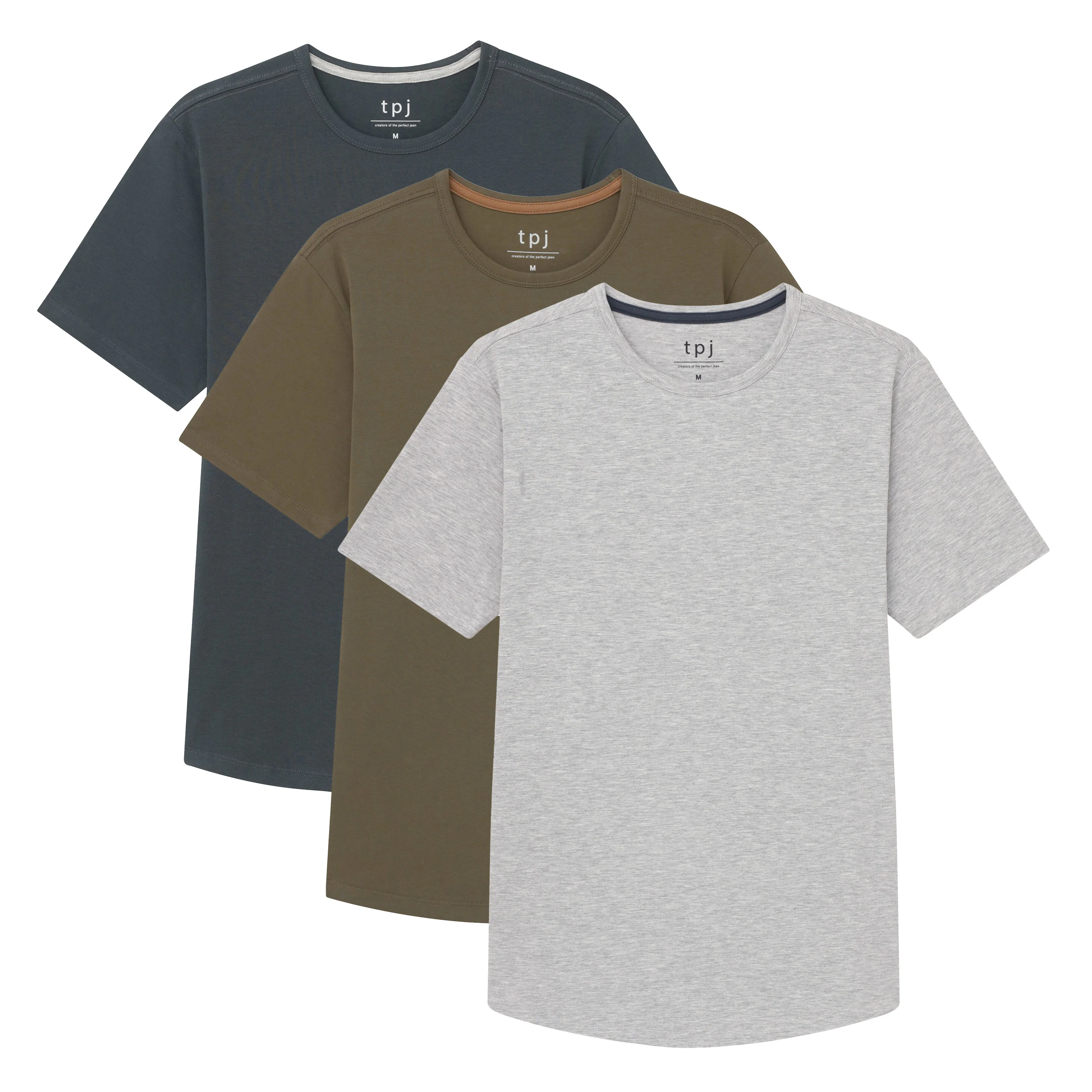 Organic Slim Fit Crew 3 Pack - Image 5