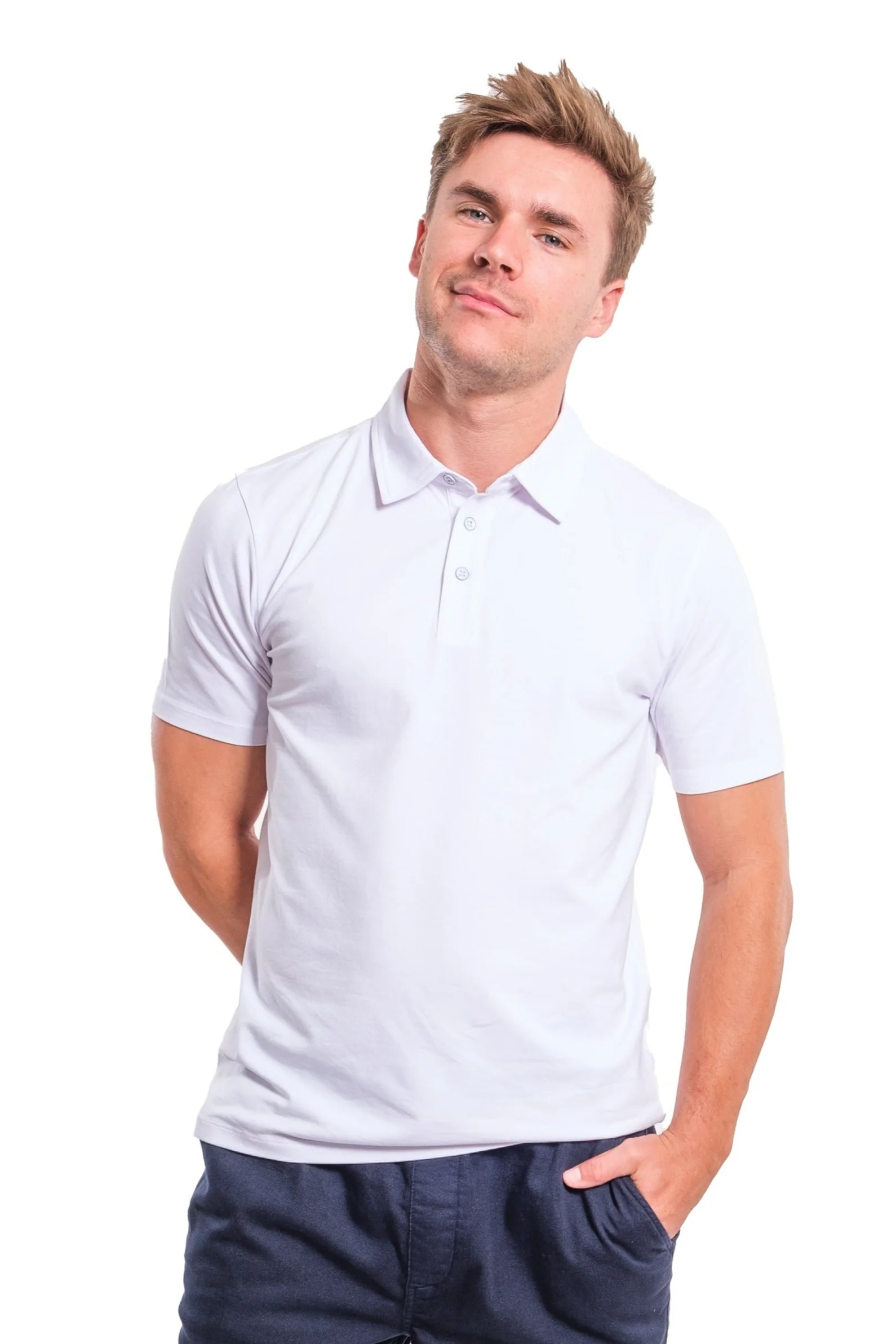 Organic Polo Shirt - Image 3