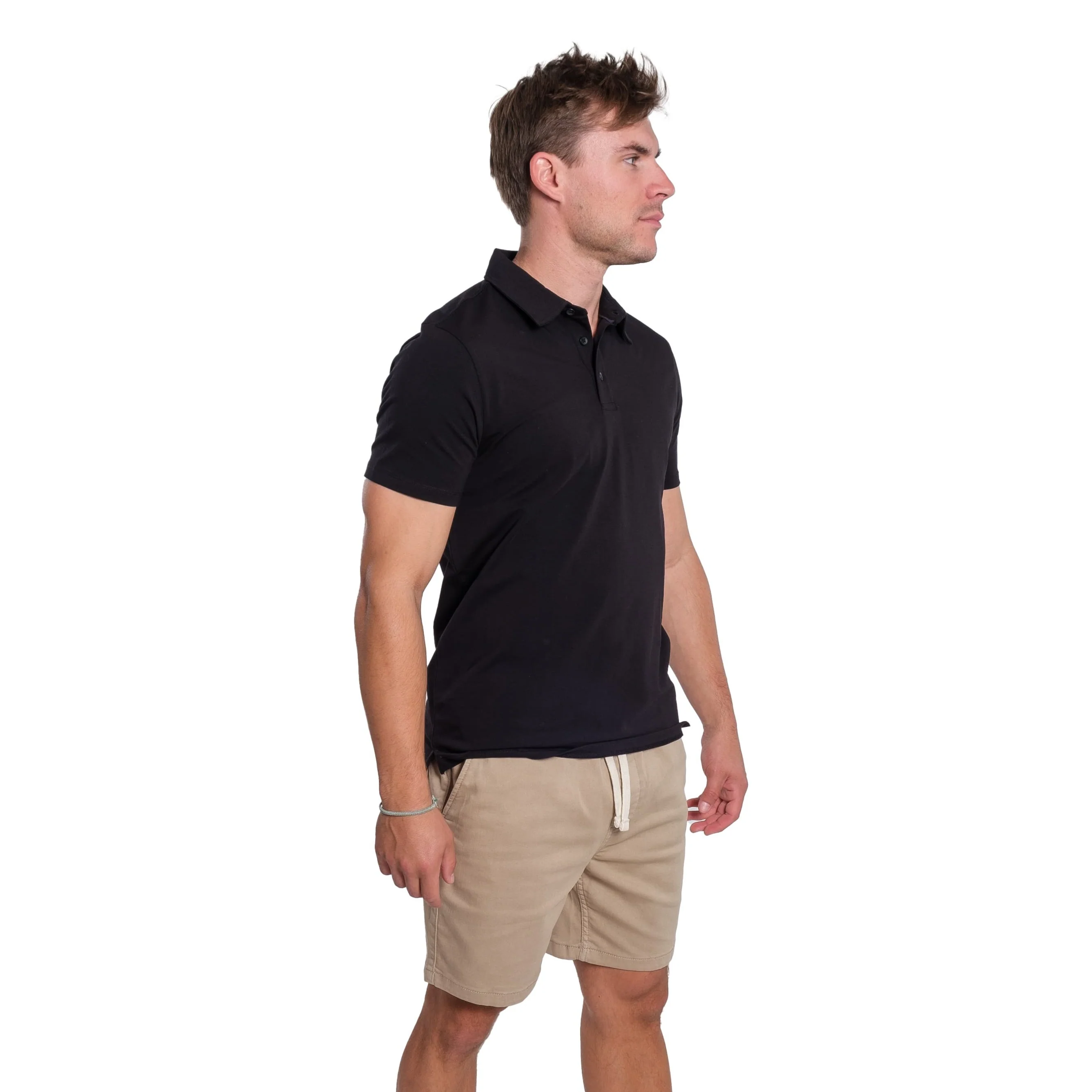 Organic Polo Shirt 6 Pack / Black - Image 4