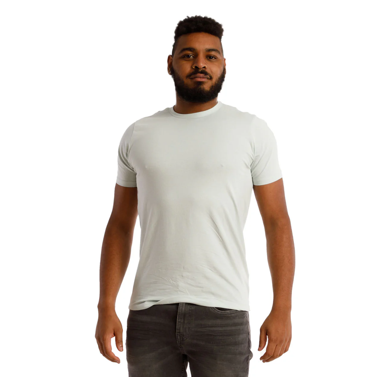 Organic Crew Neck T-Shirt 6 Pack / Seaside - Image 2