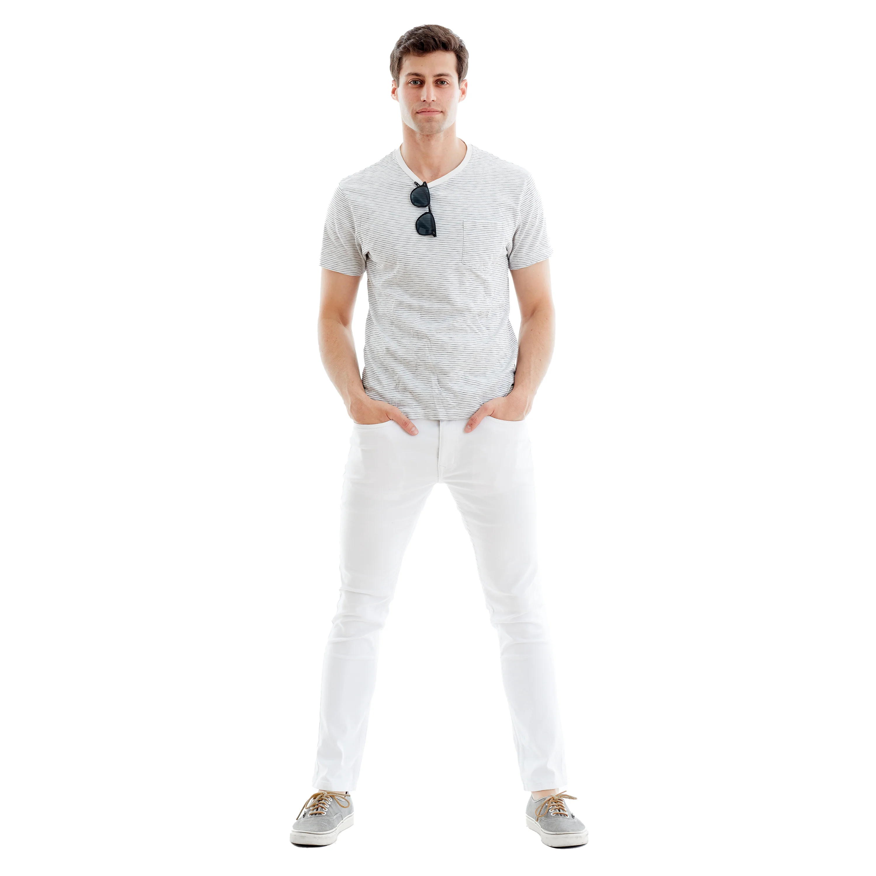 Skinny Fit / Blanco (White) - Image 7