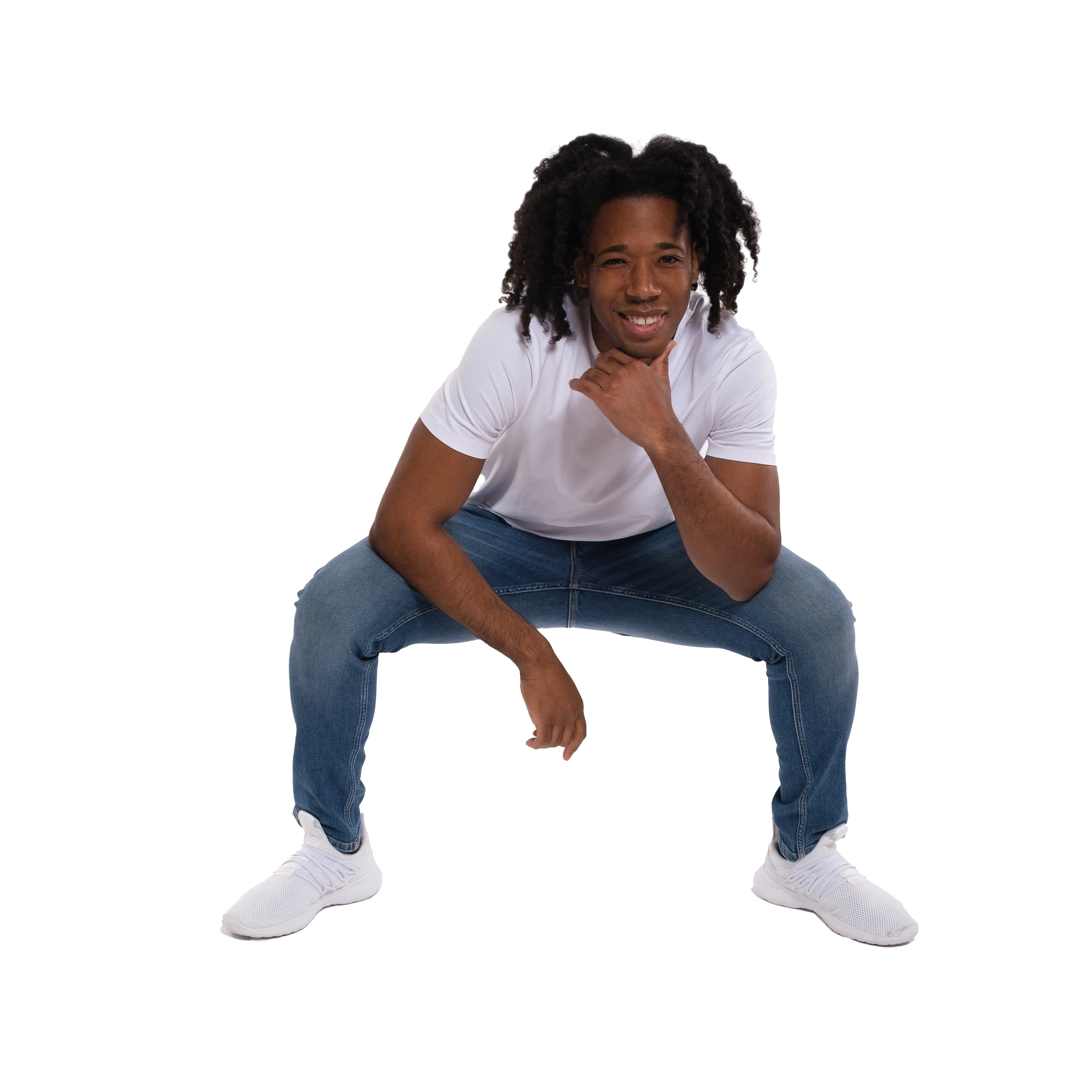 Skinny Fit / Stream  (Med Blue) - Image 3