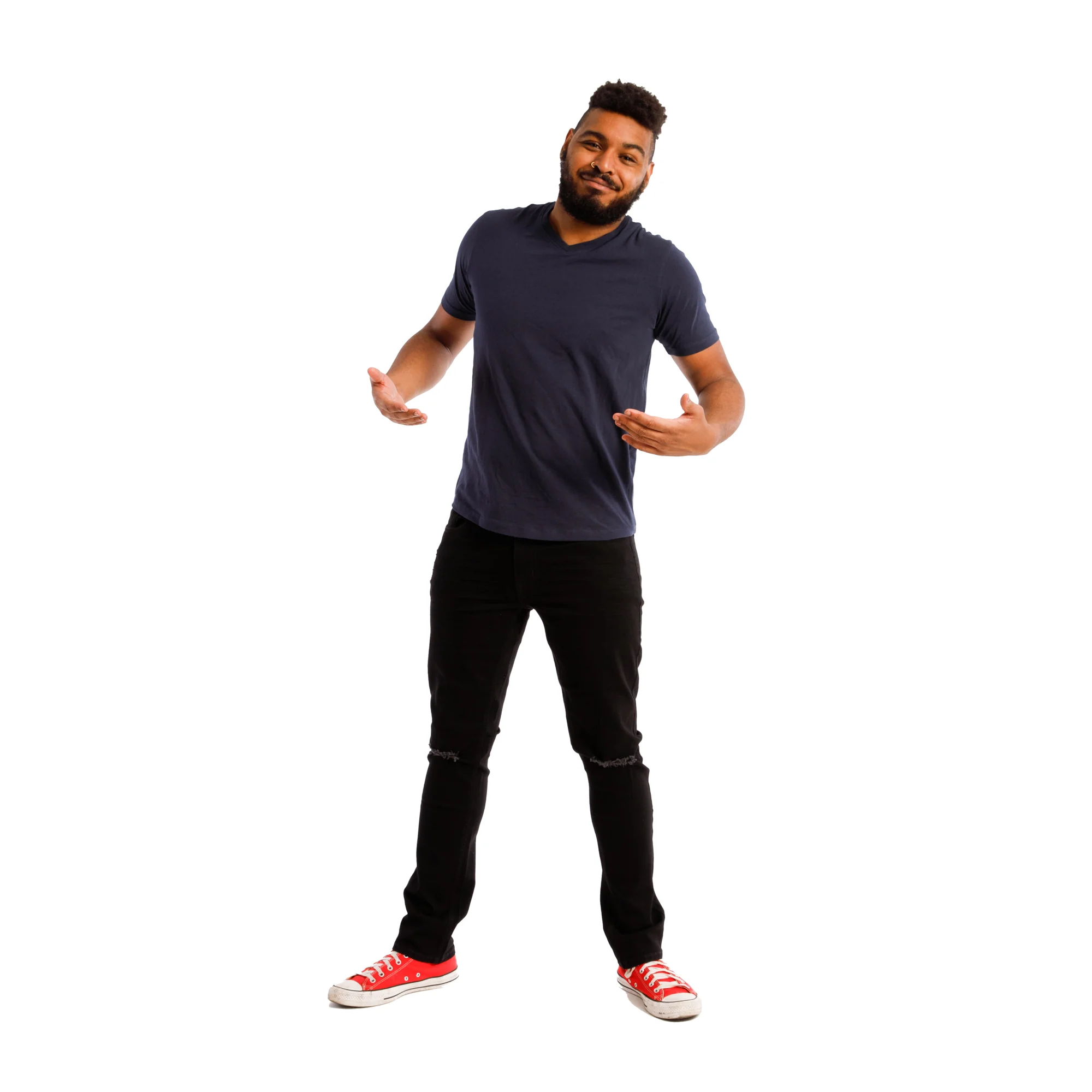 Slim Fit / Slash (Ripped Black) - Image 5