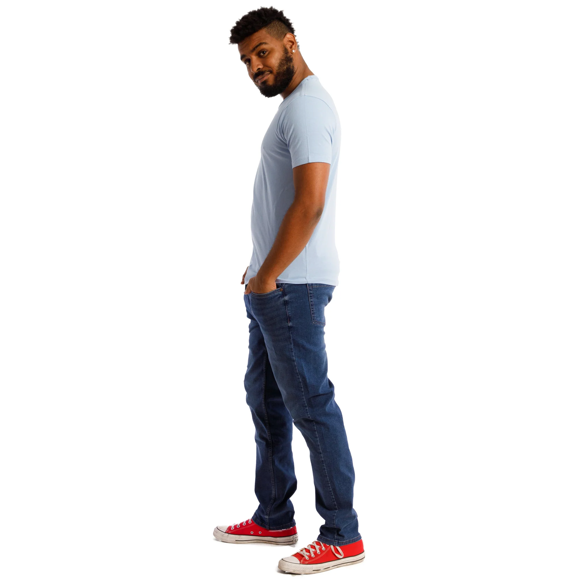 Slim Thick Fit / Admiral (Med Blue) - Image 4