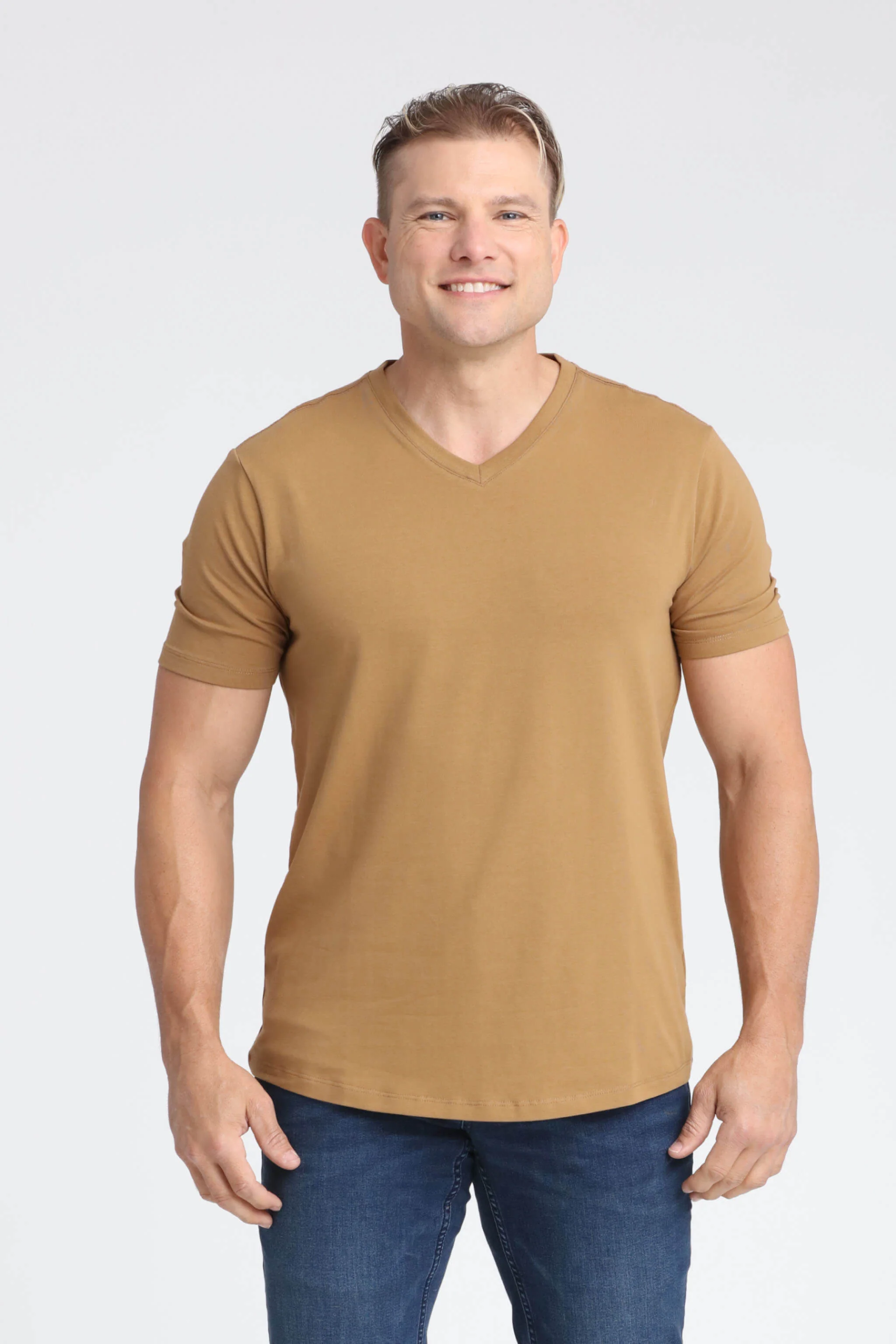Organic V-Neck T-Shirt - Image 11