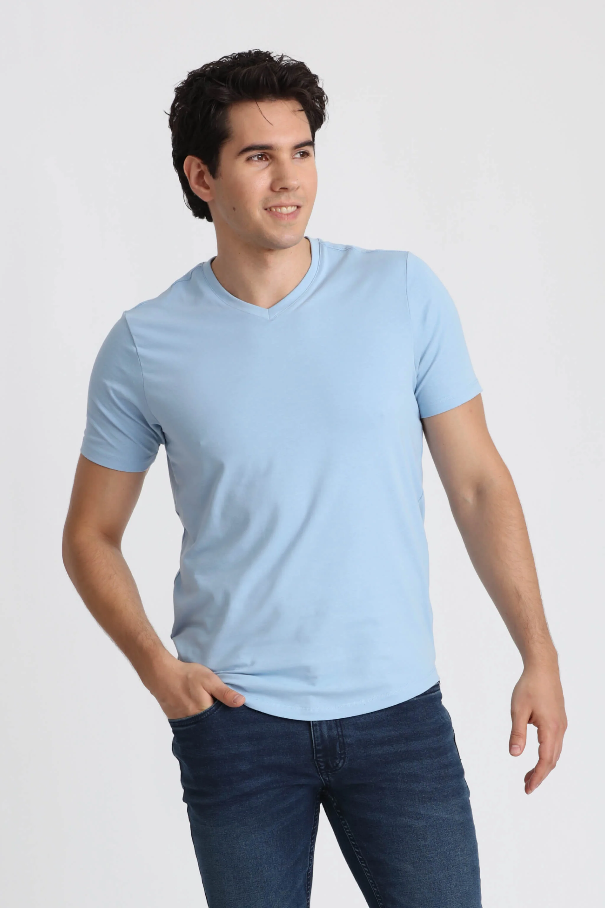 Organic V-Neck T-Shirt - Image 4